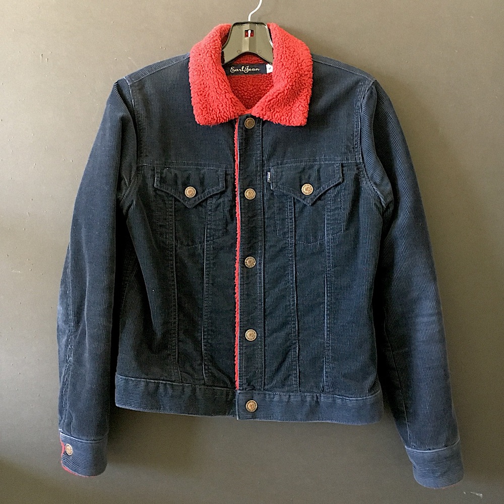 Sherpa Lined Corduroy Jacket